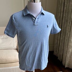 Polo by Ralph Lauren Men's Light Blue Polo Shirt